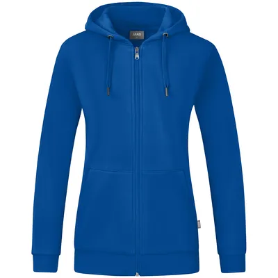 Produktbild von JAKO Damen Kapuzenjacke Organic, Farbe:royal, Größe:40