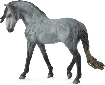 Produktbild von Collecta Pferde Spielfigur Andalusischer Hengst 1:12 Maßstab Kunststoff