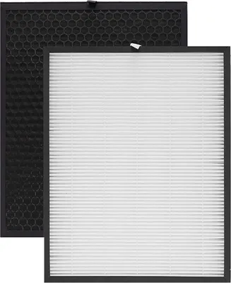 Produktbild von Trade-Shop 2in1 Filter-Set (HEPA-Filter + Aktivkohlefilter) kompatibel mit Philips AC3256/10 AC3259/10 AC4550/10 ersetzt FY3432/10 FY3433/10