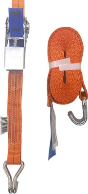 Image de Sangle d'arrimage TAMS®, sangle d'arrimage avec cliquet et crochet EN 12195-2, 1 tonne 6 m