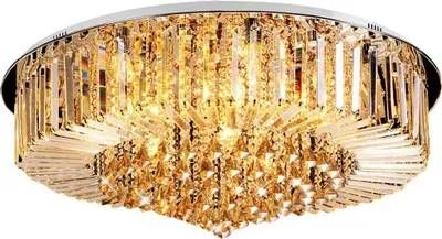 Obrázek produktu pro Lustr Crystal Glass Raindrop Stropní světlo Crystal E14 Stropní přívěsek pro obývací pokoj Ložnice