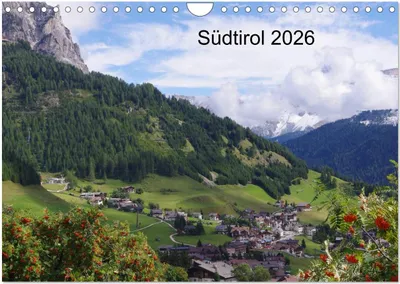 Produktbild von Südtirol 2026 (Wandkalender 2026 DIN A4 quer), CALVENDO Monatskalender