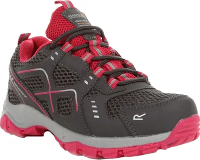Obrázok produktu pre Regatta - Detská turistická obuv "Vendeavour" RG8880 (36 EU) (Granite grey/Pink potion)