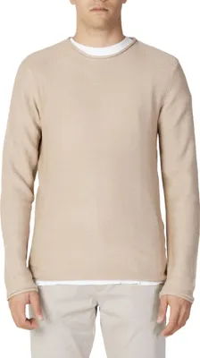Produktbild von SOLID Pullover Herren Baumwolle Beige GR74683 - Größe: M