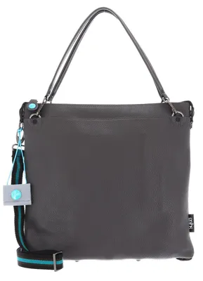 Produktbild von Gabs Leder Schultertasche Umhängetasche G16 Shoulder Bag Lava dunkelgrau