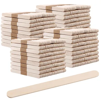 Produktbild von Elzusha - 2500 Holz-Lutscherstiele - Ideal für Bastelprojekte und DIY-Projekte