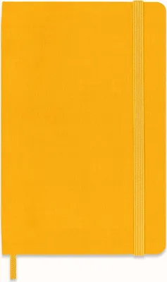 Produktbild von Moleskine Notizbuch - Color, Pocket/A6, Liniert, Stoffeinband, Orangegelb