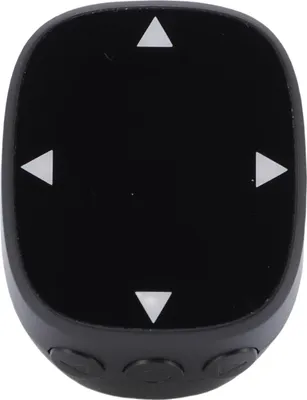Obrázek produktu pro Dálkový ovladač Luocute Scrolling Ring, multifunkční dotykový displej Smart Bluetooth Remote Turntable, vhodný pro fotoaparáty telefony tablety (černý)