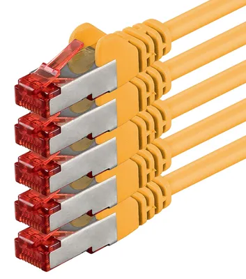 Produktbild von 1Attack 5.0M 2X Rj-45 Cat6 S/Ftp (S-Stp) M/M, 5M, Cat6, S/Ftp (S-Stp)