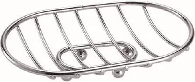 Zdjęcie produktu dla mydelniczka owalna 14x9,2cm Cr