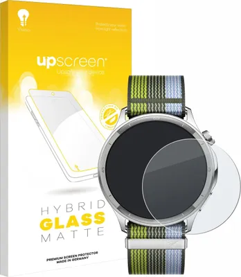 Produktbild von upscreen Entspiegelungs Schutzglas für Oppo Watch S Schutzfolie Panzer Folie Glas Display Schutz matt