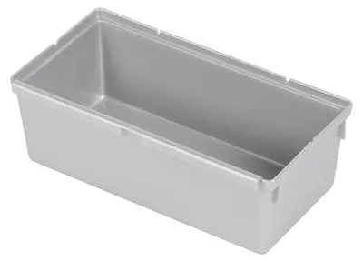 Produktbild von keeeper my basics Schubladeneinteiler aus Kunststoff, 15 x 8 cm, silber (1 Stück)