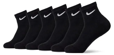Produktbild von Nike Herren Everyday Cushioned Socken (6 Paar), Black/White, S