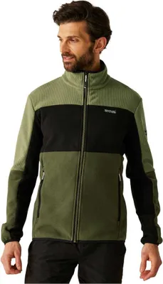 Produktbild von Regatta Ormont Fleece Mit Durchgehendem Reißverschluss Grün L Mann Grün L