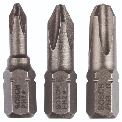 Produktbild von Bosch 2 609 255 967, 1 Stück(e), PZ1 , PZ2 , PZ3, 25 mm, 25,4 / 4 mm (1 / 4")