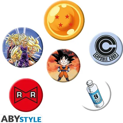 Produktbild von DRAGON BALL - Badge Pack - DBZ/Mix