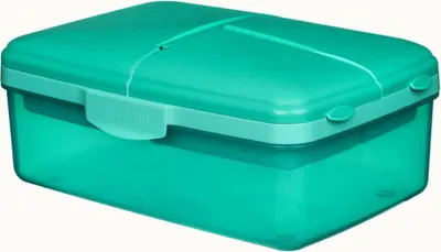 Produktbild von Sistema 1,5L Quaddie Lunchbox - Teal
