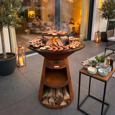 Productafbeelding van ASH Freya Plancha BBQ Cortenstaal