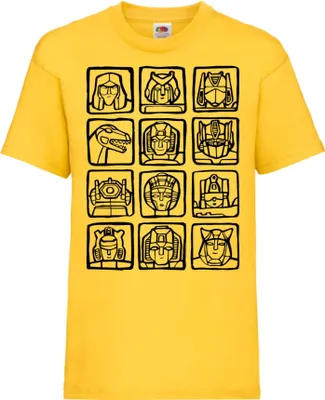 Obrázek produktu pro Dětské Triko Transformers Car Robots, 12-13 Jahr - 152 / Žlutá