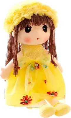 Immagine prodotto di Bambola di stoffa per bambini - Morbida - Decorazione per la cameretta - Tessuto morbido - 43 cm - Dettagli non specificati