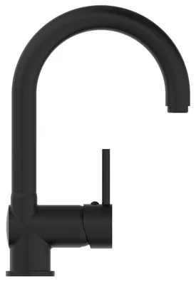 Produktbild von VAF Küchenarmatur 8820 in schwarz-matt Hochdruck Einhebelmischer