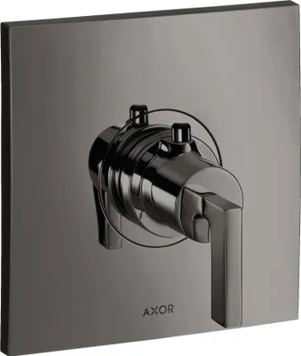 Produktbild von Thermostat AXOR CITTERIO HIGHFLOW 59 l/m UP m HGri polished black chrome polished black chrome
