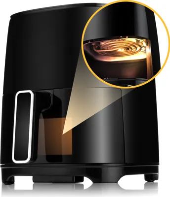 Obrázok produktu pre Lehmann LHODF-1435, Teplovzdušná fritéza, 3,5 L, 80 °C, 200 °C, 60 min, Samostarný