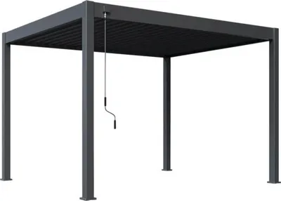 Obrázok produktu pre Bioklimatická pergola Rojaplast Intro Neo 360 x 300 x 255 cm voľne stojaci antracit