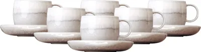 Produktbild von like. by Villeroy & Boch Perlemor Sand Kaffeetasse mit Untertasse 190 ml 6er Set