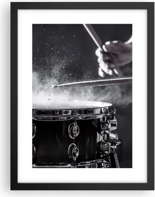 Produktbild von Gerahmtes Poster - Schwarzer Rahmen - Trommel Staub Trommel - 30x40 cm - Wand Bild - Wanddeko - Wandbilder - Kunstposter - Wandposter - Bilderrahmen - Bilder - Kunstdruck - Wandbild - P2BPA30x40-4313