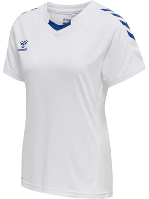 Produktbild von hummel Womens hmlCore Xk Poly T-Shirt, White, Large
