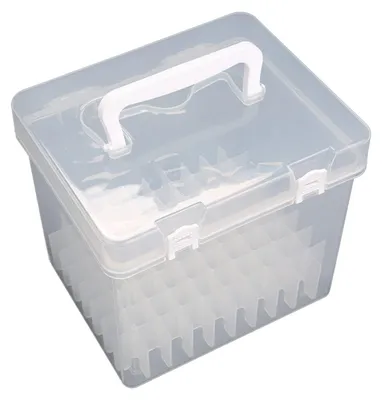 Image de Organisateur de stylos marqueurs de poche - 108 compartiments - Transparent