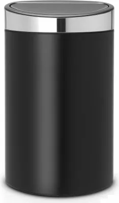Produktbild von Touch Bin New 40 L mit Kunststoffeinsatz (B: 43,5cm, T: 30,2cm, H: 72,7cm)