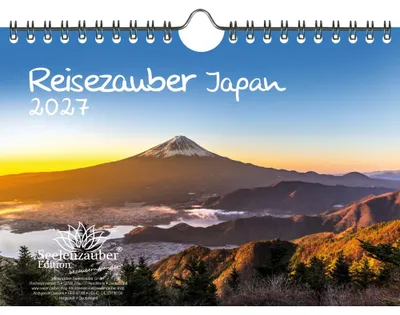 Produktbild von Reisezauber Japan DIN A5 Kalender für 2027 Japan Tokio Stadt Reise Land Urlaub - Seelenzauber