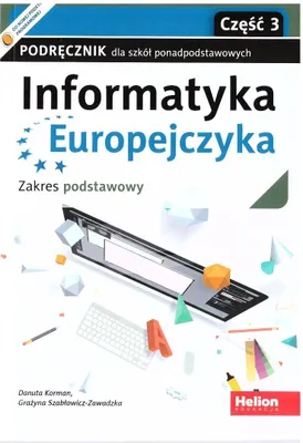 Obrázek produktu pro Informatika pro Evropana: Učebnice, základní část 3, pro střední školy, ročník 2023