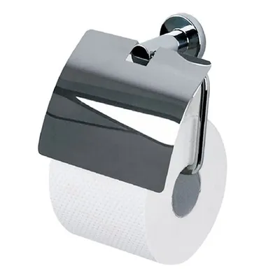 Produktbild von Toilettenpapierhalter Spirella Atlantic mit Deckel chrom