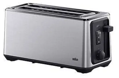 Produktbild von Braun Domestic Home HT 5220 BK Toaster Edelstahl-Schwarz