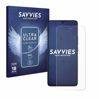 Produktbild von 18x Für Xiaomi Redmi Note 13 Pro 5G / 4G Schutzfolie Savvies Displayschutz Display Schutz Folie Klar Transparent