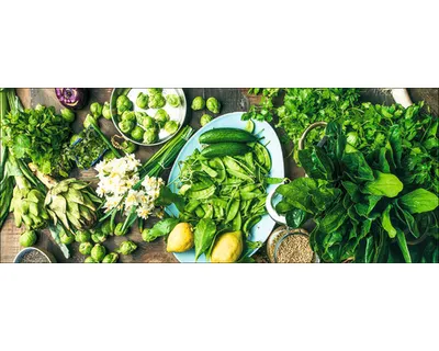Produktbild von Glasbild Vegetable Cuisine III 125x50 cm