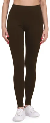 Image de Leggings longs pour femmes Bellivalini en viscose BLV50-147 (marron, XXL)