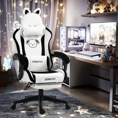 Produktbild von Gaming-Stuhl, Rosa - Bürostuhl - Sitzsack für Gaming - Bürostuhl - Computerstuhl