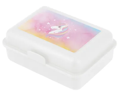 Produktbild von Baagl Box für Regenbogen -Einhorn -Snack