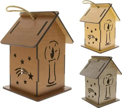 Produktbild von Adventlaterne aus Holz – Godan