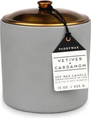 Obrázok produktu pre Prírodná vonná sviečka Paddywax Hygge Vetiver & Cardamom 425 g