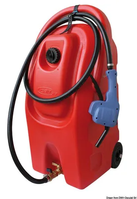 Produktbild von tragbarer Benzintank auf Rädern Osculati 18.404.05