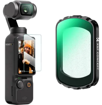 Produktbild von Magnetischer Black-Mist 1/8 Filter für DJI Osmo Pocket 3, Aluminiumrahmen