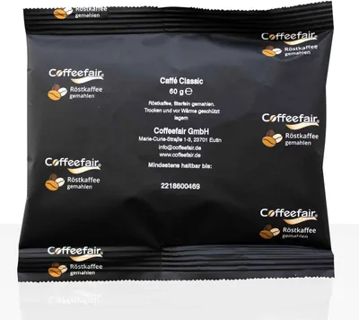 Produktbild von Coffeefair Filterkaffee Caffe Classic 80 x 60g Kaffee gemahlen in Gastro-Qualität