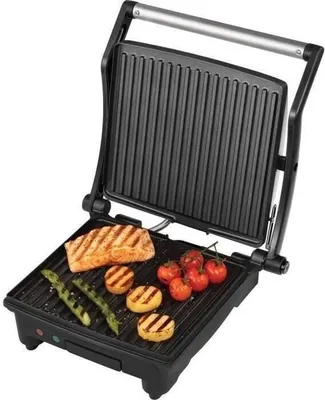 Produktbild von George Foreman 26250-56, Edelstahl, Quadratisch, Feuerrost, 504 cm², 2 Zone(n), 180°