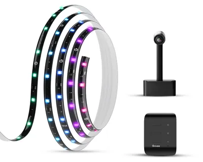 Produktbild von Govee H6098, Intelligenter Leuchtstreifen, Wi-Fi/Bluetooth, Schwarz, LED, Multi, Wohnzimmer