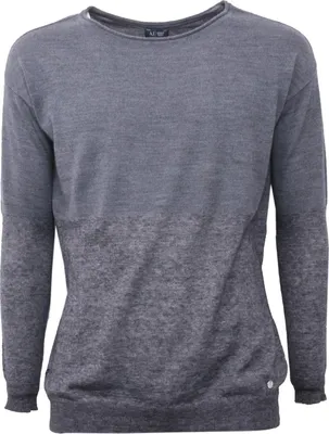 Produktbild von B3656 maglione donna ARMANI JEANS lana grigio sweater woman